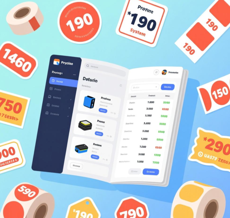 PS轮转不干胶系统